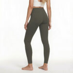 Womens EveryRep Unity Featherlight Leggings Olive Mist Back Left