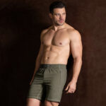 EveryRep Mens Siperstretch Shorts Front Olive Main A
