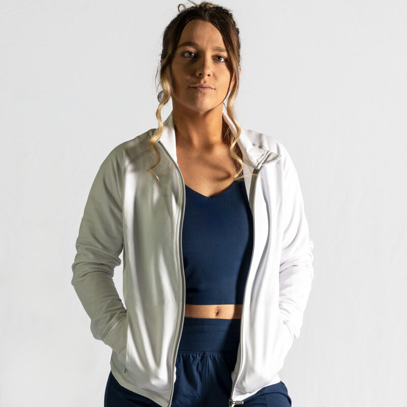 EveryRep Womens Flexform Jacket Front White A