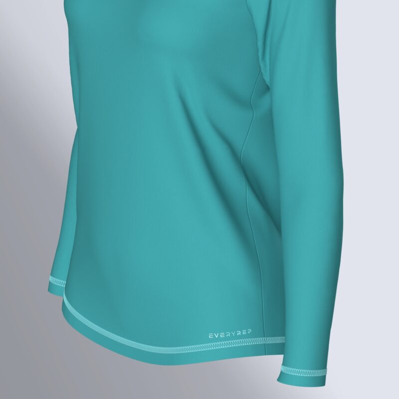 EveryRep Womens Featherweight Hoodie Fiji Detail