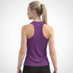 Womens EveryRep RIva Tank Top Back Indigo