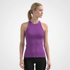 Womens EveryRep RIva Tank Top Front Indigo