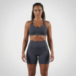 EveryRep Womens Flow Shorts Graphite Front