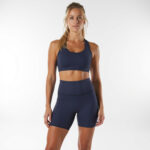 EveryRep Womens Flow Shorts Midnight Blue Front