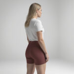 Womens EveryRep Unity Featherlight Flow Shorts Merlot Back Rigth