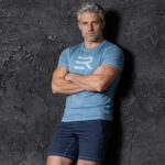 EveryRep Mens Logomark Tee Frost Blue