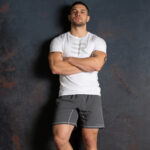 EveryRep Mens Siperstretch Shorts Front Graphite Main A