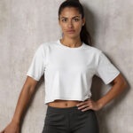 EveryRep Womens Crop tee shirt White Main