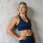 EveryRep Womens CrossFrom Sports Bra Front Midnight Blue Main