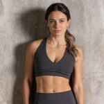 EveryRep Womens I From Sports Bra Front Graphite Main