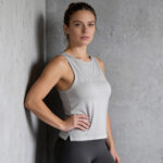 EveryRep Womens Logotype Trainer Tank Platinum Main