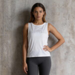 EveryRep Womens Logotype Trainer Tank White Main