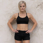 EveryRep Womens SuperStretch Shorts Front Midnight Black Main A